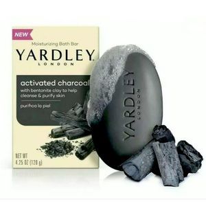 4 Yardley London Activated Charcoal W/ Clay Soap